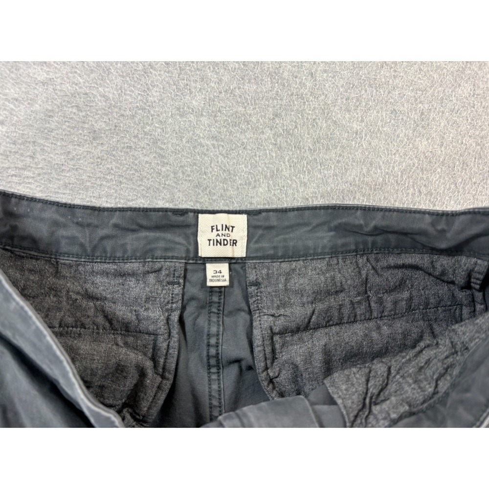 Flint and Tinder 365 Chino Shorts (Men's 34) Gray - 5" - Picture 4 of 12